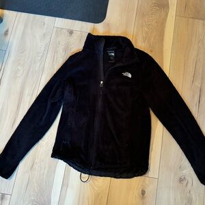 Women’s M Fleece Black NorthFace Jacket